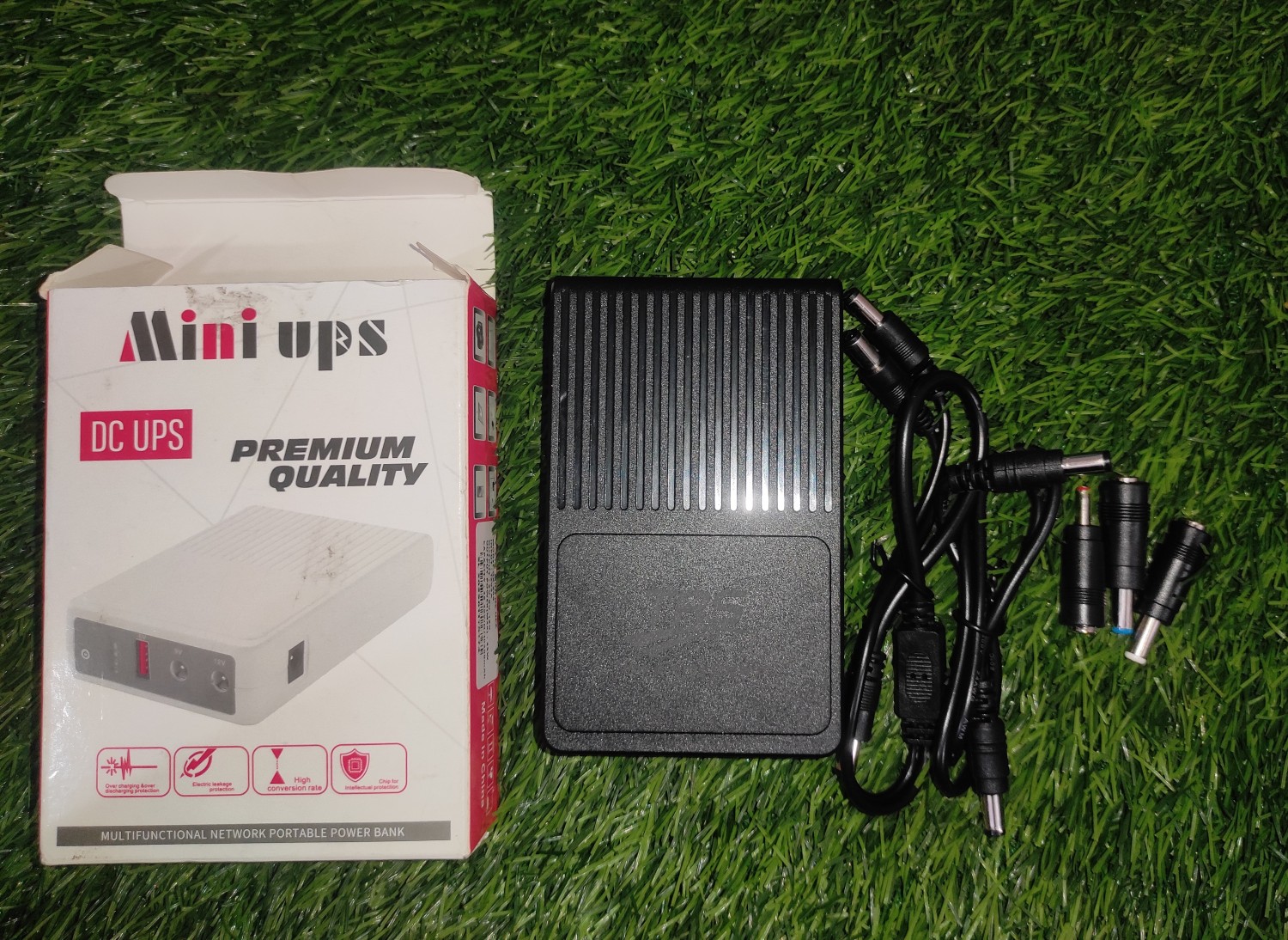 TRS Mini UPS 10400mAh 5V-12V-12V Output for Router, ONU, CCTV