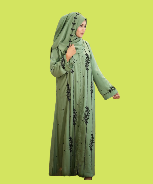 Women Soudia Stylish Primium Work Burkha