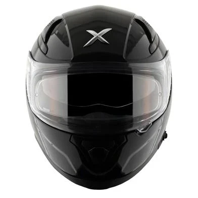 Axor Apex Solid Black Full Face Bike Helmet