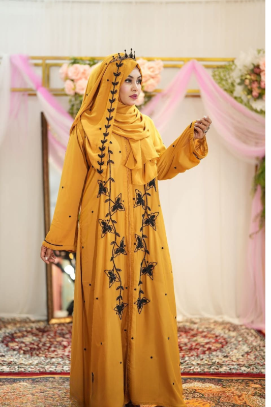 Women Soudia Stylish Primium Work Burkha