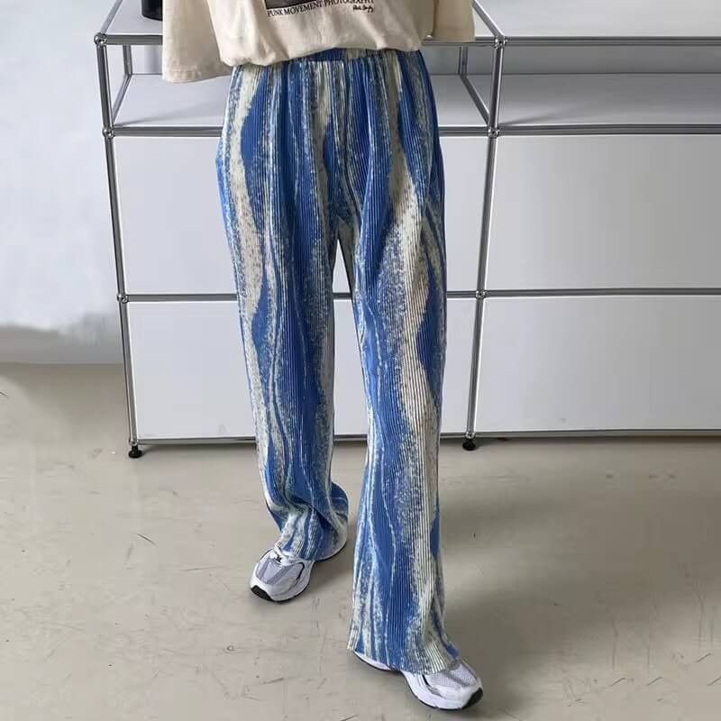 Casual Loose Pant For Women Blue